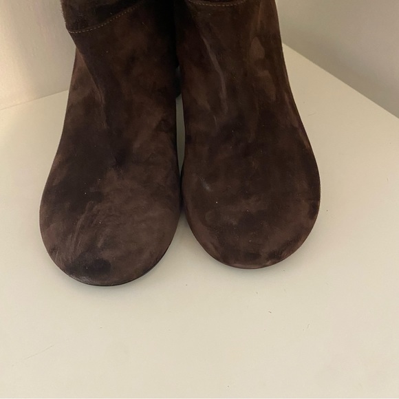 KHAITE Admiral suede knee-high boots sz 40 NEW - Picture 10 of 15